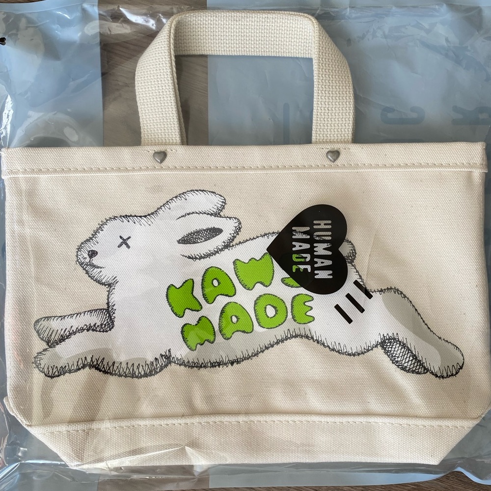NWT Human Made x Kaws Small Tote Bag